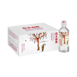 农夫山泉 天然矿泉水400ml*24瓶两箱装运动盖
