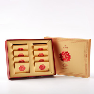 华祥苑茶叶寿眉砖茶福建白茶如意四合茶叶礼盒240g