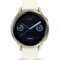 佳明 睡眠心率监测 运动手表  白色 41mm