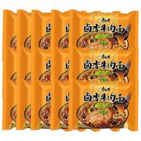 康师傅方便面卤香牛肉面袋装红烧牛肉面速食即食代餐宿舍快餐泡面
