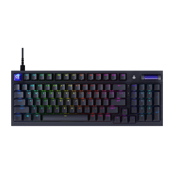 罗技 闪逸龙 G316 电竞版 客制化游戏键盘 黑色 T轴 RGB