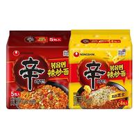 NONGSHIM韩国进口方便面农心墨鱼面海鲜大杂烩面鱿鱼面辛拉面速食泡面鱿鱼