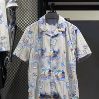 LI-NING/李宁 联名系列 男女同款宽松短袖衬衫
