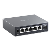 兮克 轻管理5口2.5G+1口10G交换机支持VLAN猫棒链路聚合SKS3200-5E1X