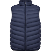 鸭鸭（YAYA）羽绒马甲男2025秋冬无袖坎肩保暖压胶轻薄羽绒服男背心外套 藏青色 2XL