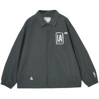 JACK&JONES NBA联名款春季日常休闲宽松翻领户外夹克外套男装