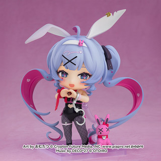 【GSC】粘土人 初音未来 兔子洞Ver. 手办模玩
