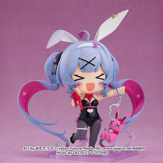 【GSC】粘土人 初音未来 兔子洞Ver. 手办模玩