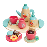 Hape 过家家玩具 精致下午茶茶具套装 2-8Y