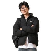 adidas 男子冬季保暖上衣户外运动休闲70%鸭绒羽绒服 A/L码