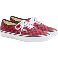 VALENTINO华伦天奴与 VANS 联名[新品上市]男士运动鞋 VLOGO 棋盘格印花款 红色/黑色