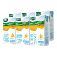 SOYMILK 豆本豆 豆奶天然营养早餐奶植物蛋白饮料 燕麦豆奶250ml*6盒