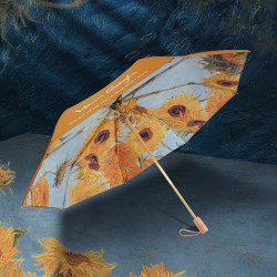vonlilienfeld 费乐德 三折伞 梵高双面油画 94.5cm