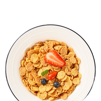 Vitba谷物麦片白俄罗斯燕麦玉米片代餐饱腹食品即食营养早餐 250g 5袋混