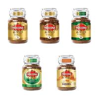 摩可纳（Moccona）经典冻干速溶美式意式黑咖啡瓶装 榛果风味冻干黑咖95g*1罐