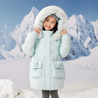ABC KAIA 女童羽绒服中长款  加厚冬装外套