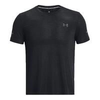 安德玛(UNDERARMOUR)春夏Seamless男子跑步运动短袖T恤1375692 100