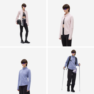 【刘浩存同款】蕉内热皮301+女士锁温加绒立领修身机能外套女装冬 M