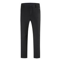 诺诗兰24加绒软壳裤三防科技弹力男女休闲长裤男女户外徒步登山 纯黑色-02E男 180