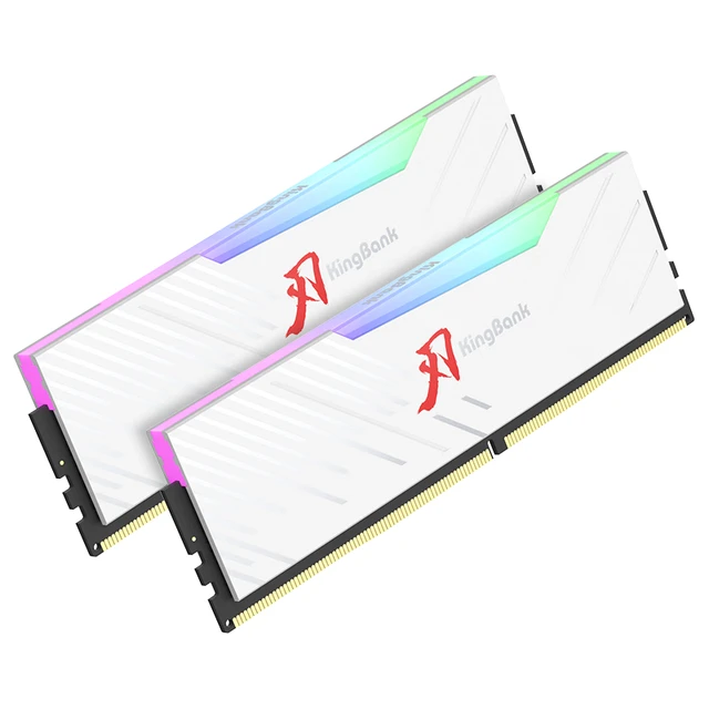 金百达（KINGBANK）32GB(16GBX2)套装 DDR5 6000 台式机内存条