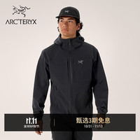 ARC'TERYX 始祖鸟 GAMMA HOODY 防风 男子 软壳夹克 BLACK/黑色 L