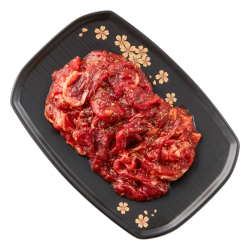 汉拿山 烧烤食材组合2.66斤  韩式齐齐哈尔牛肉猪肉鸡腿肉五花肉6种食材 6种食材7包肉