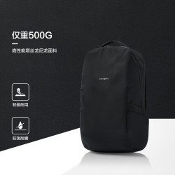 新秀丽 轻便大容量 双肩包  黑色