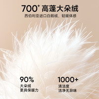 美力城冬季休闲羽绒服时尚轻暖鹅绒服长款外套男女同款 流光银 185