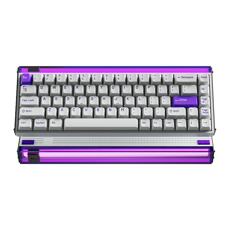 MelGeek 小蜜蜂Made68磁轴键盘机械无畏契约游戏RT电竞青蜂轴青蜂轴有线