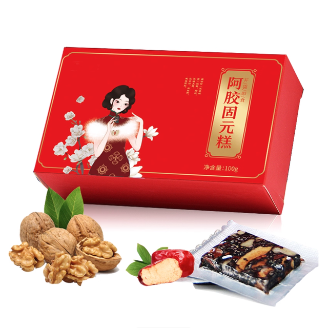 贵胶堂 阿胶糕拍4盒（400g）