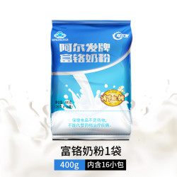 阿尔发 无蔗糖 中老年奶粉  买奶粉送调糖消渴茶 400.00g 包装