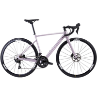 迪卡侬(DECATHLON)NCR CF105碳纤维耐力公路自行车女超快超轻竞速赛车OVB1 浅紫色 2XS