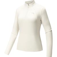 安踏零压T丨半拉链修身长袖t恤女士秋冬新款跑步训练内搭运动上衣