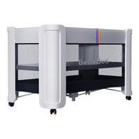 BeBeBus BHZC0801D01 筑梦家pro婴儿床 白色 125*65*85cm