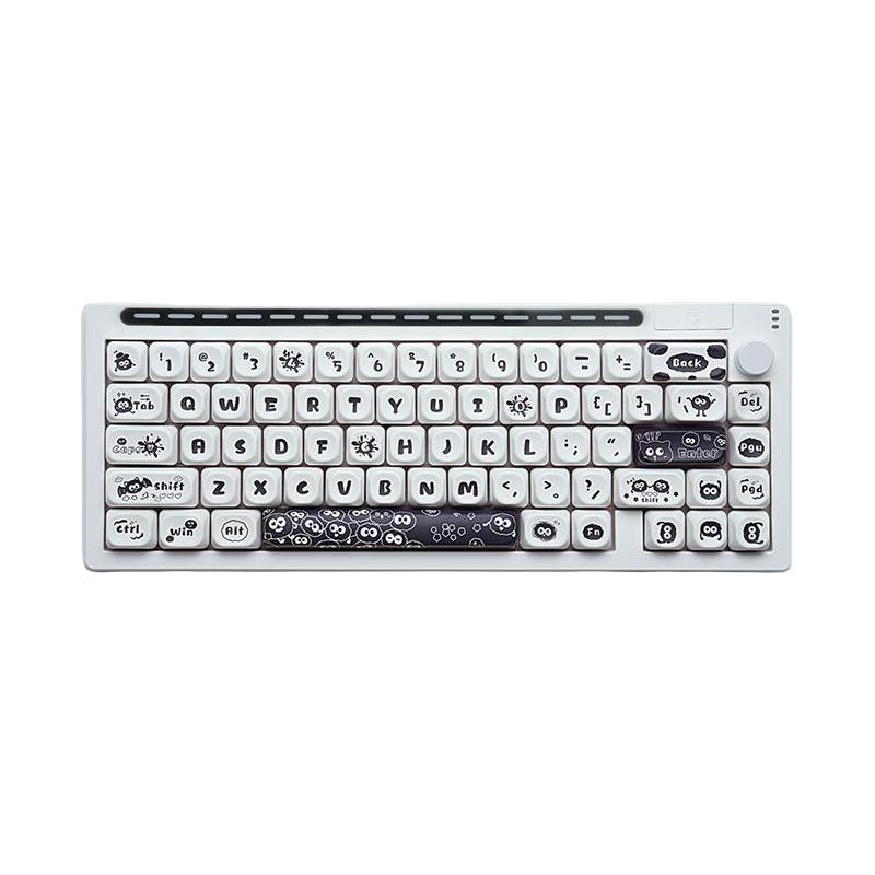 RECCAZR 雷咖泽 R66 三模机械键盘套件 66键 RGB