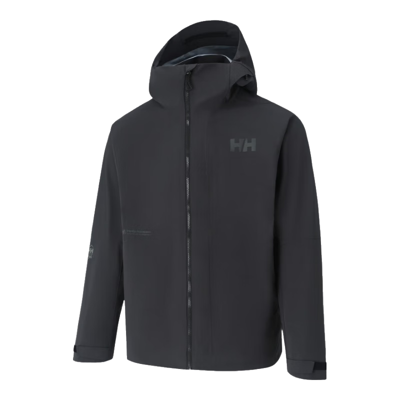 HELLY HANSEN, HH海丽汉森hh25春专业户外防风防水透湿透气硬壳冲锋衣 黑色 M