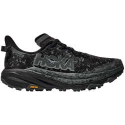 HOKA ONE女款飞速羚羊6防水越野跑步鞋SPEEDGOAT 6 LOW GTX 户外轻便 黑色/太空灰 38