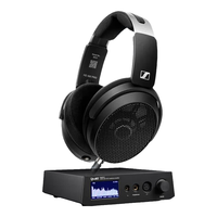 森海塞尔HD490PRO PLUS监听耳机有线头戴式耳机包耳开放式专业参考级录音耳麦送男朋友中秋国庆节 HD490 PRO+钰龙天鹰座3代黑色