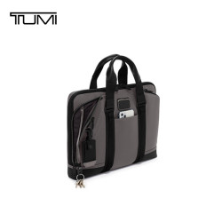 TUMI ALPHA BRAVO商务公文包炭黑色男士手提电脑包 炭黑色 15英寸