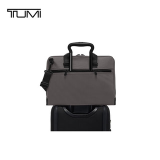 途明（TUMI）ALPHA BRAVO商务公文包炭黑色男士手提电脑包 炭黑色 15英寸
