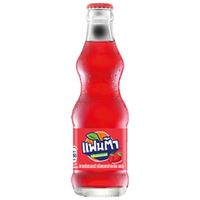 可口可乐泰国版  草莓味芬达汽水（玻璃瓶）250mL*24
