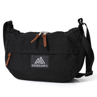 GREGORY 格里高利 斜挎包 CLASSIC BAGS系列单肩包 男女同款旅行包 V2 黑色 7L