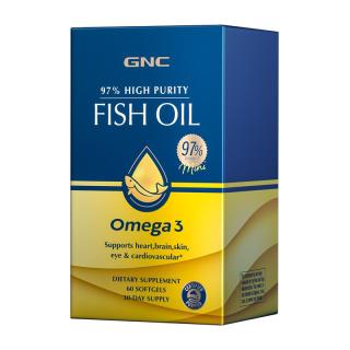 88VIP：健安喜 97%鱼油深海高纯度高吸收omega3rTG护脑眼 60粒/盒