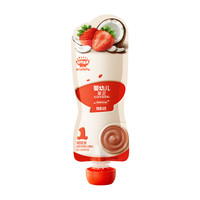 秋田满满 婴儿果泥草莓水果泥无添加水儿童零食幼儿辅食泥6月+