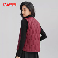 YAYA 鸭鸭羽绒服 鸭鸭轻薄羽绒服马甲修身背心蓬松鸭绒外套II