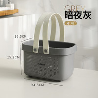 郦狼 开学必备 大学生生活用品 暗夜灰 加厚浴帘浴杆