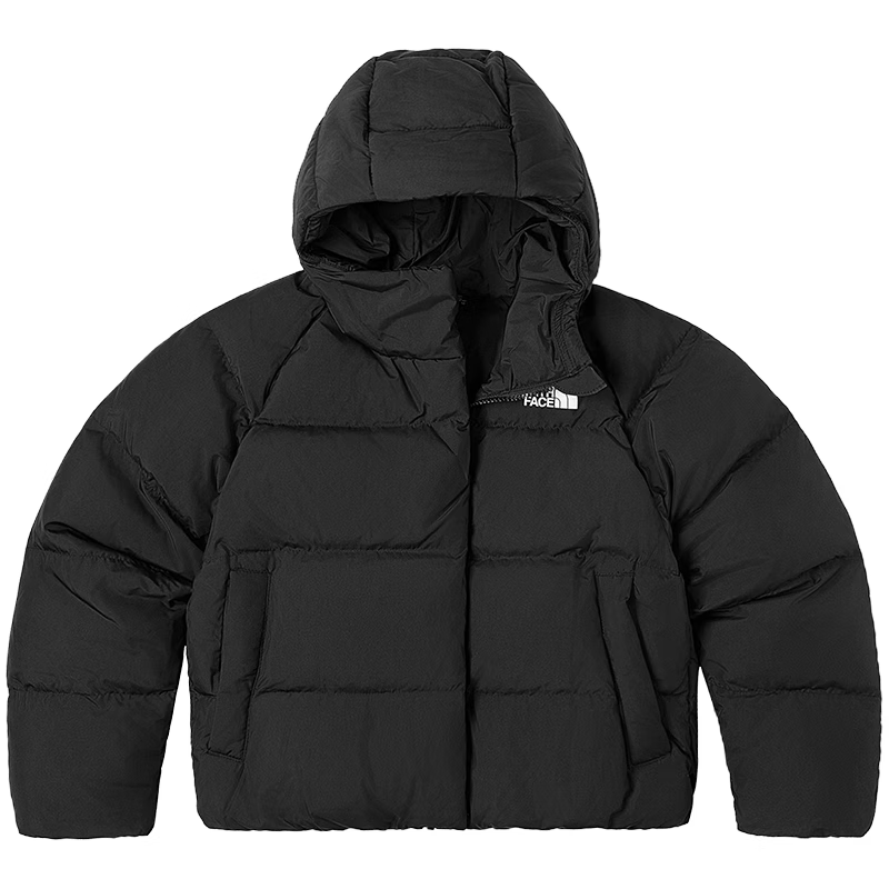 THE NORTH FACE北面童装儿童羽绒服鹅短款88UD 黑色 1