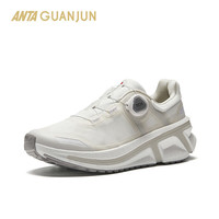 安踏冠军荣耀3跑鞋BOA氮科技防泼水男女氮科技运动跑鞋112535538A 【女款】纸莎白/数字雾灰-2 38.5