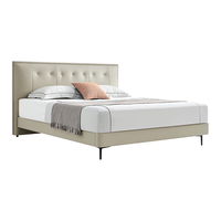 金橡树 现代简约 真皮软床 1.5*2米