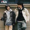 FILA 斐乐 双面穿羽绒服|FILA 2025冬新款面包服保暖情侣外套男休闲上衣